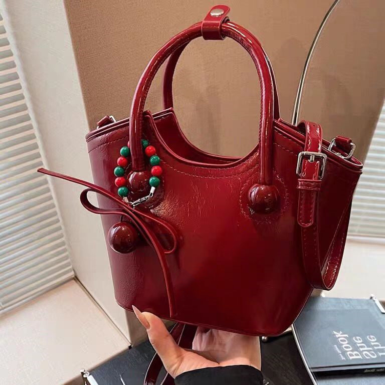 Amarena Handbag with Charm
