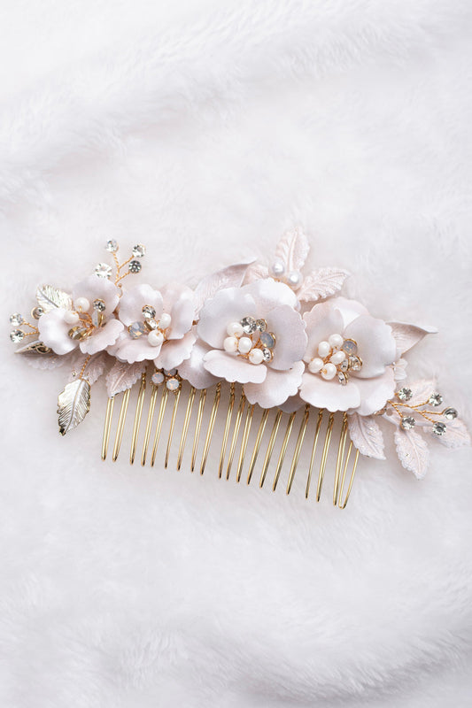 Chantelle Natural Pearl Haircomb