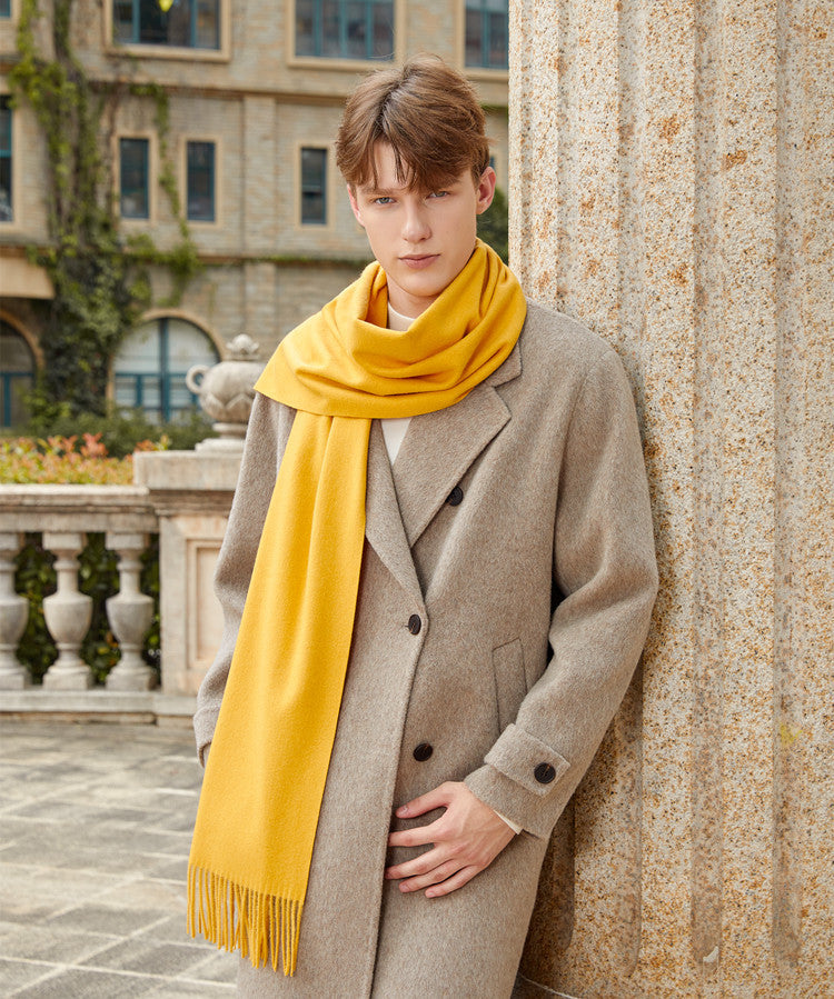 Henric Men's Shawl (Amber)