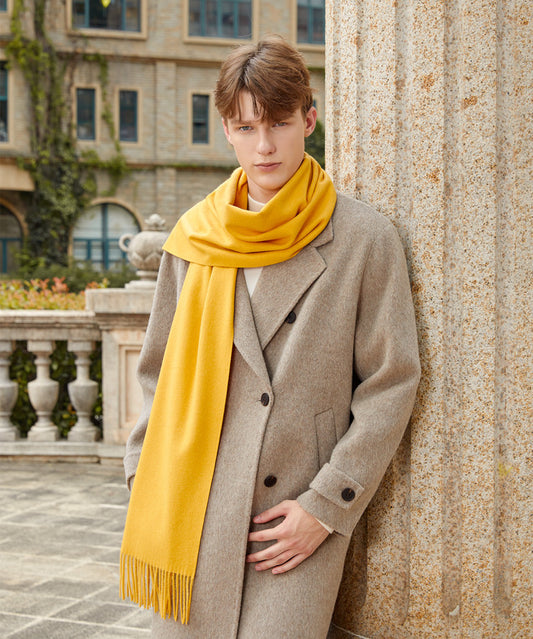 Henric Men's Shawl (Amber)