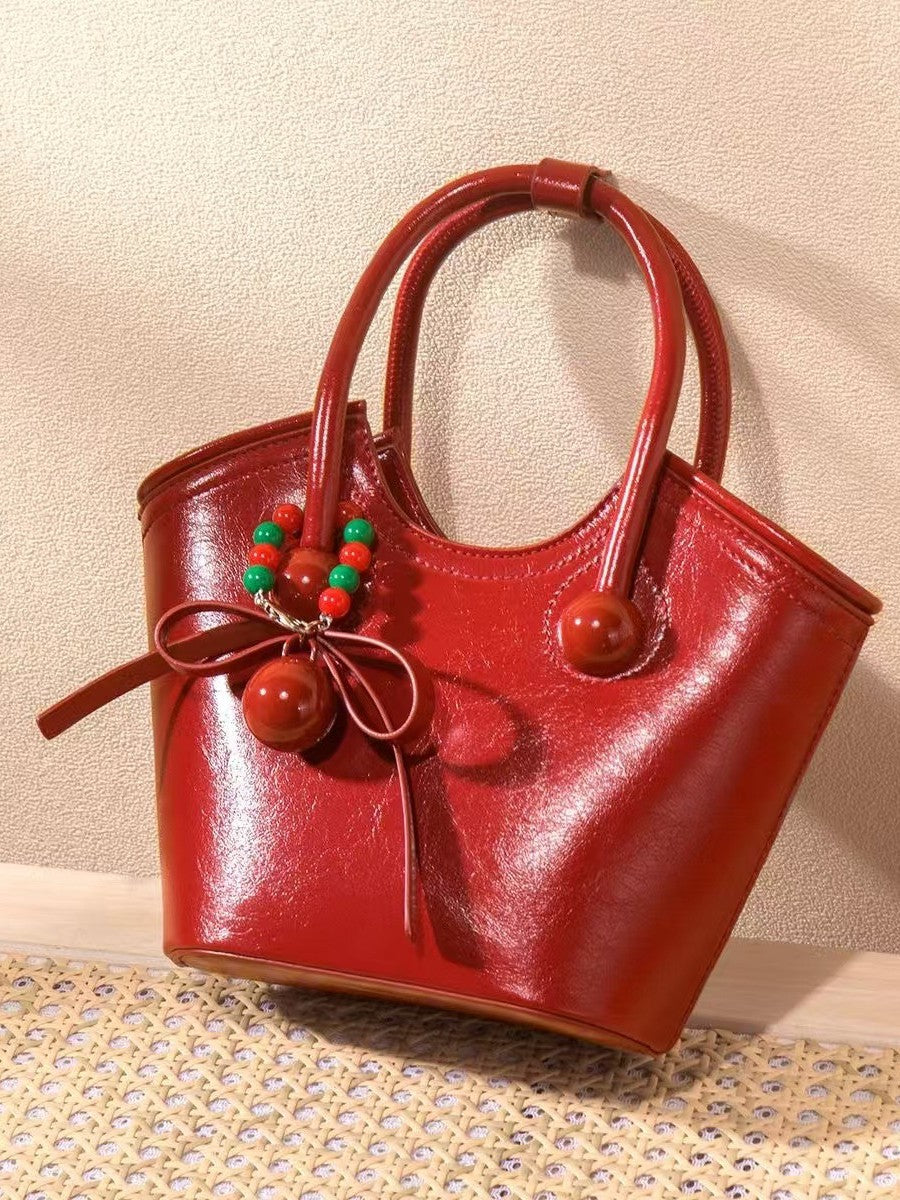 Amarena Handbag with Charm