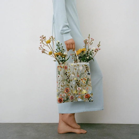 Aeloria Embroidered Shopper