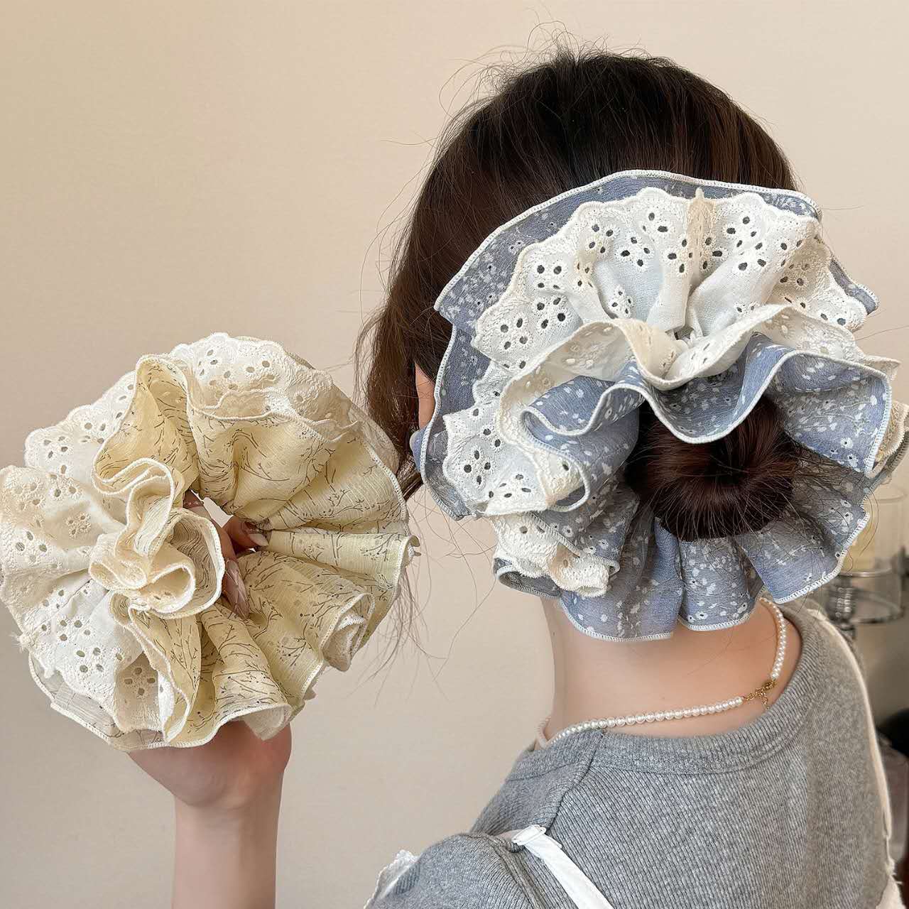 Country Bloom Scrunchie