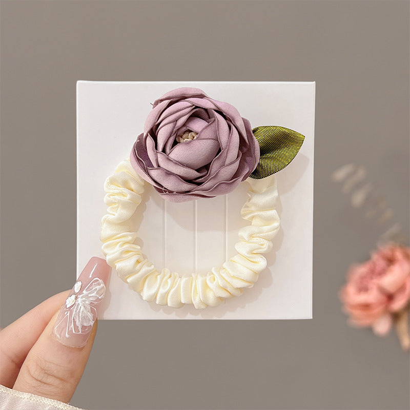 Rosy Pop Scrunchie/Hair Tie