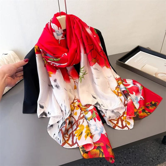 Ruby Muse Silk Stole