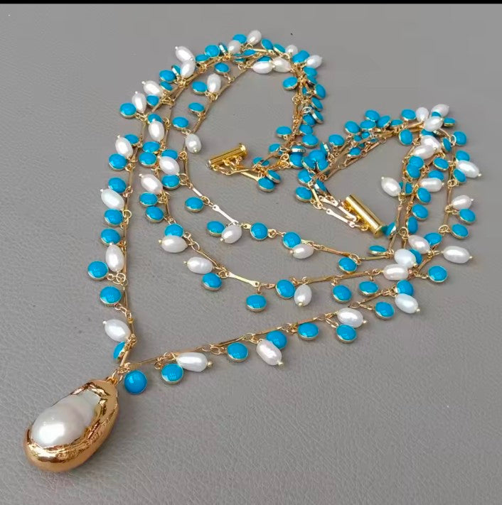 Turpentine Pearl Necklace