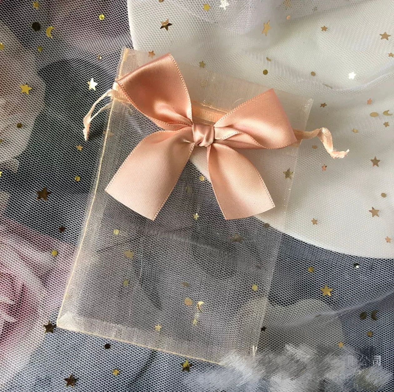 Giftoria Organza Drawstring Bow Gift Pouch