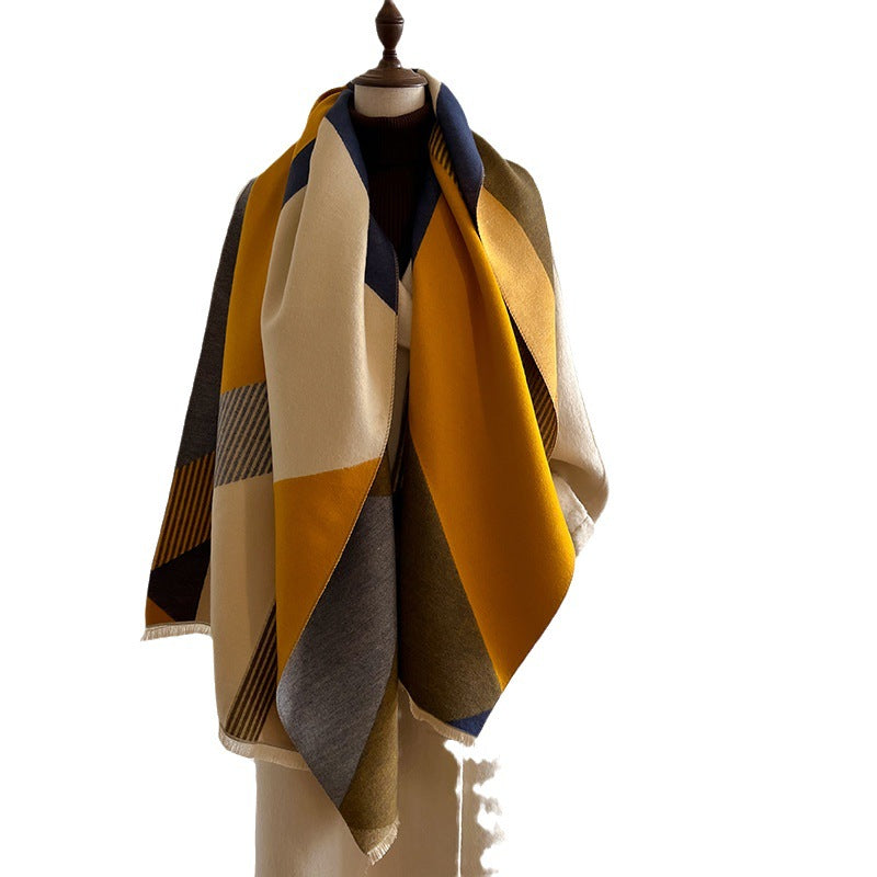 Honeycomb Block Shawl