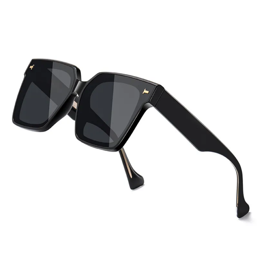 Skye Polarized Sunglasses (Black)