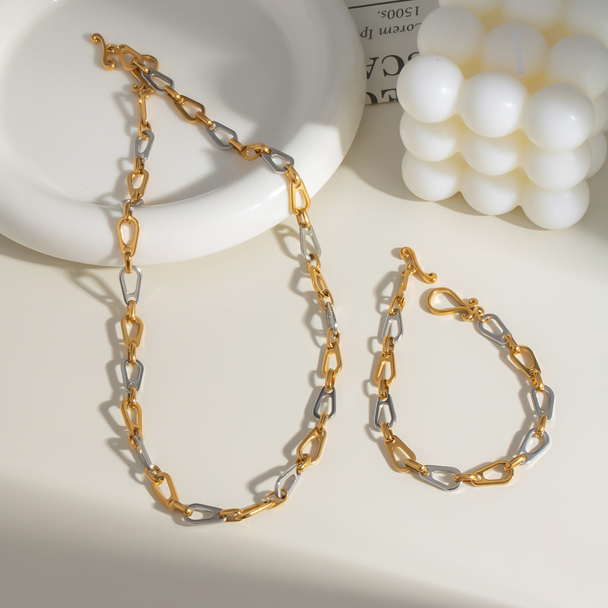 Bianco SS Bracelet/Necklace