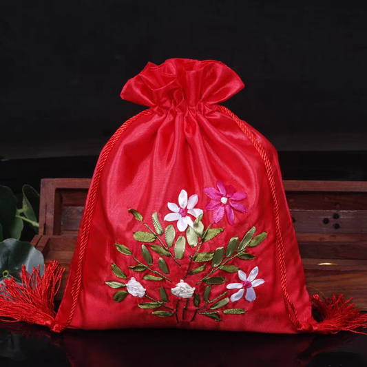 Petit Luxe Gift Pouch (Red)