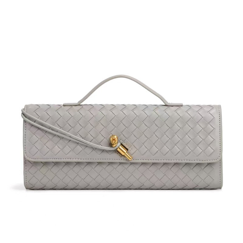 Andrea Vegan Leather Bag (Agate Grey)
