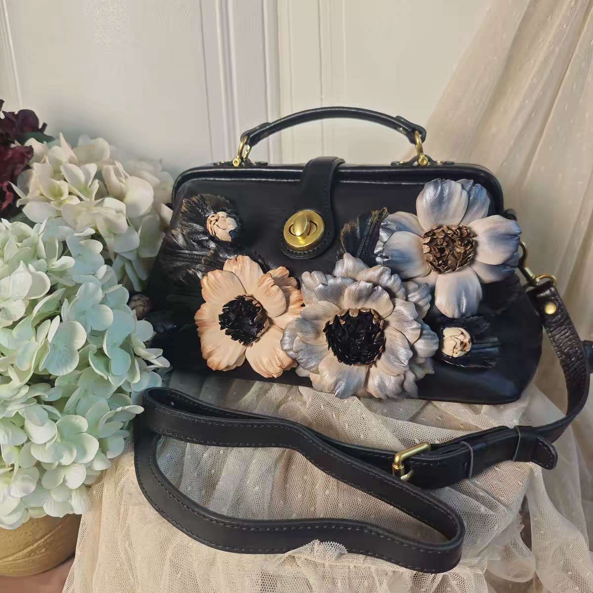 Thea Genuine Leather Handbag