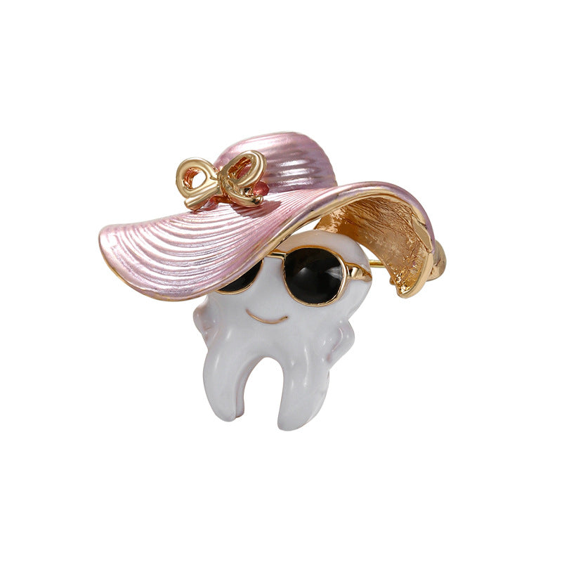 Cool Dentist Enamel Brooch