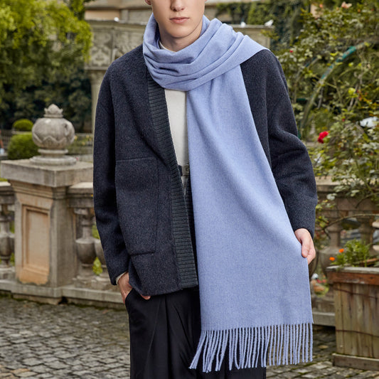 Henric Men's Shawl (Ocean)