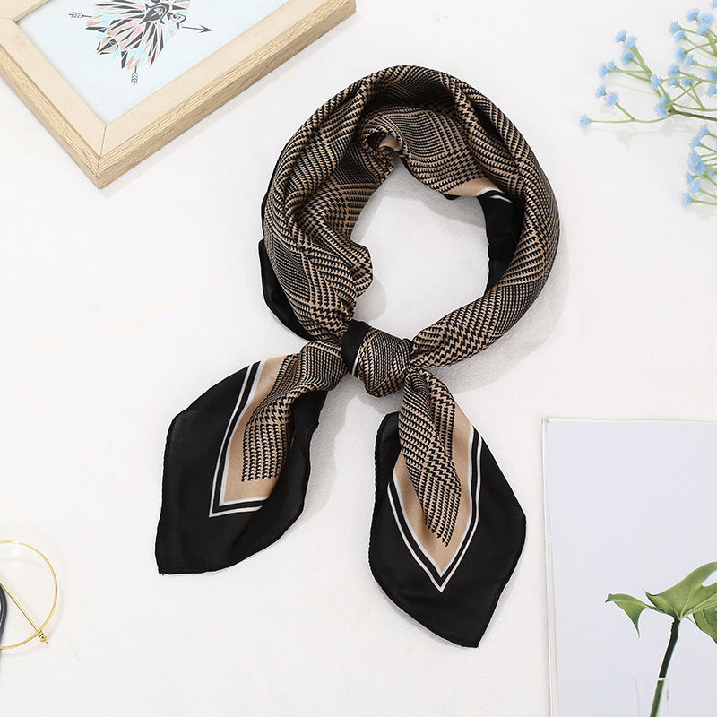 Ebanor Silk Scarf (70x70cms)