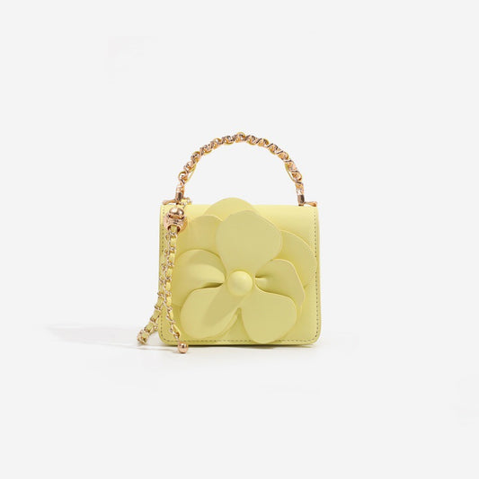 Florivra Vegan Handbag (Yellow)