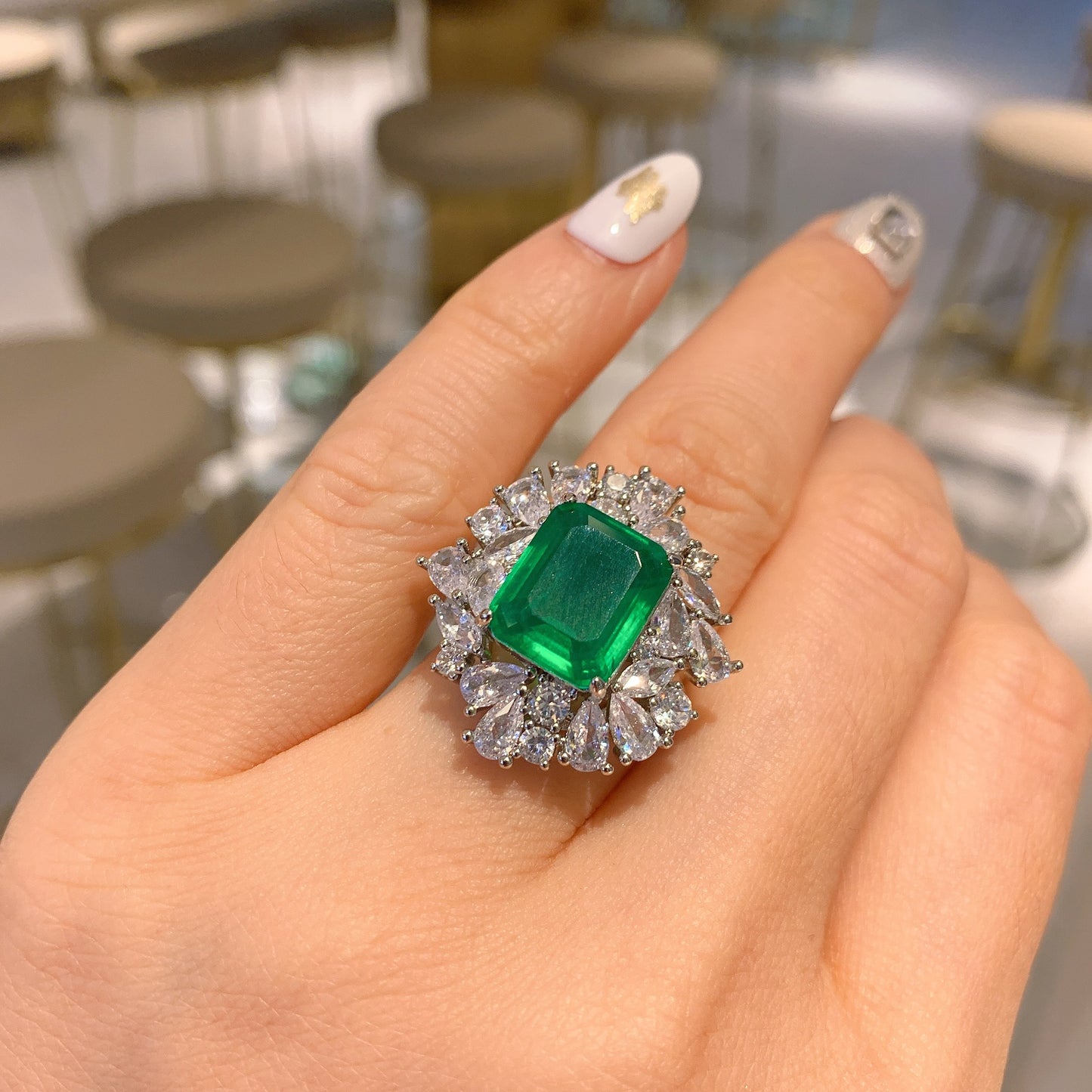 Crownora Zirconia Ring (Adjustable)