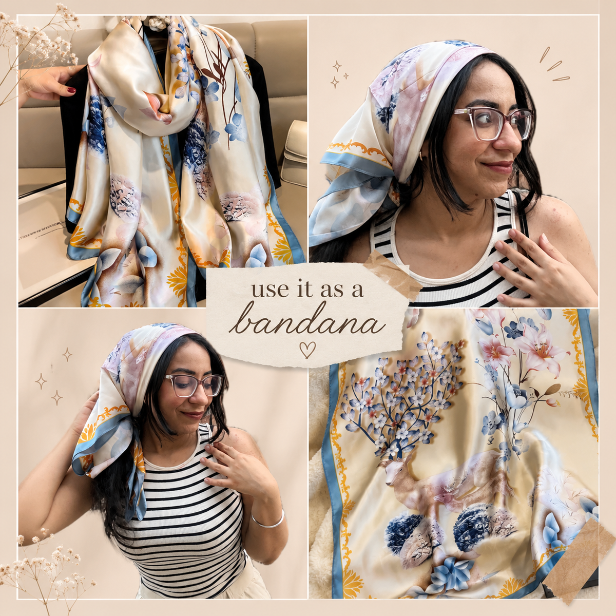 Sunlit Mist Silk Stole