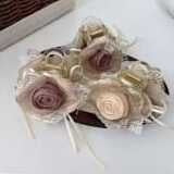 Rosalia Rose Claw Clip with decorative rose detailing