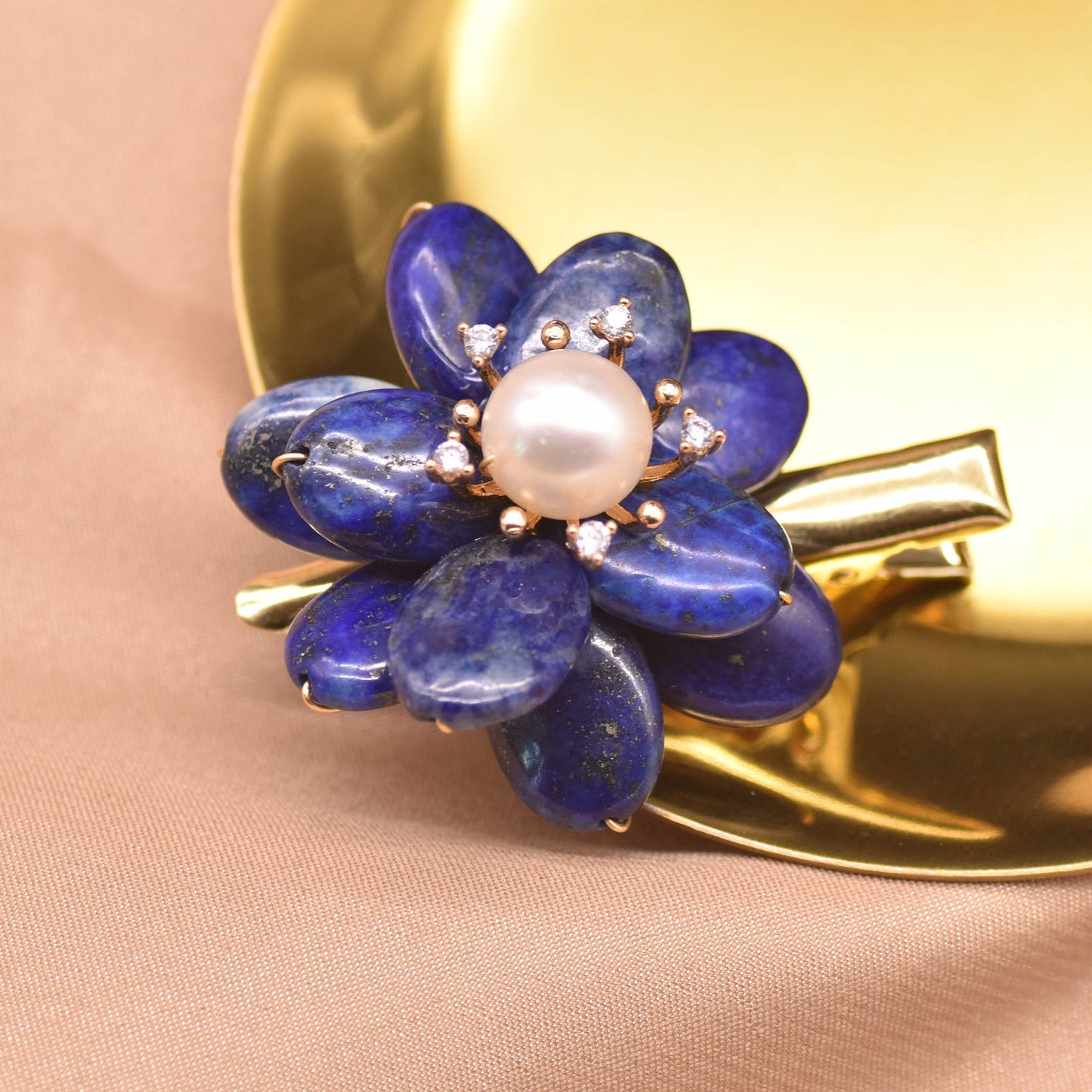 Lapis Lazuli Side Hairpin