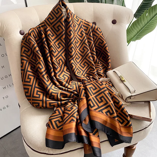 Caramel Silk Stole