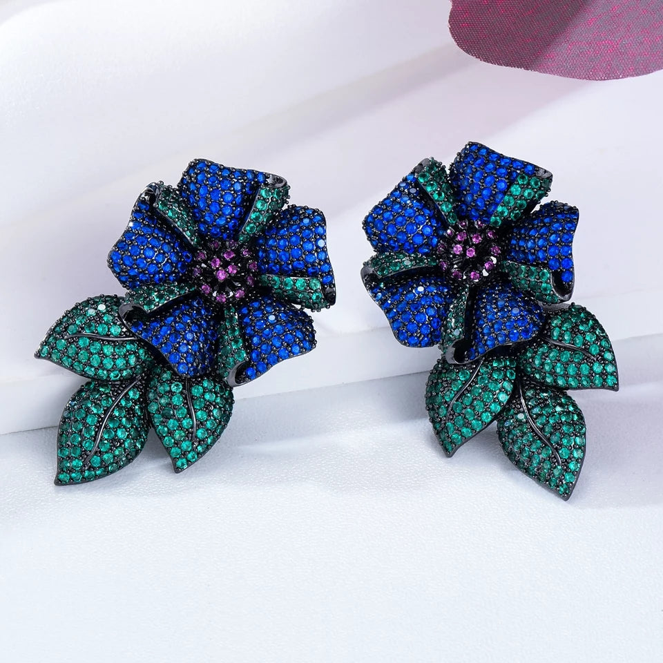 Rozinah Zirconia Earrings