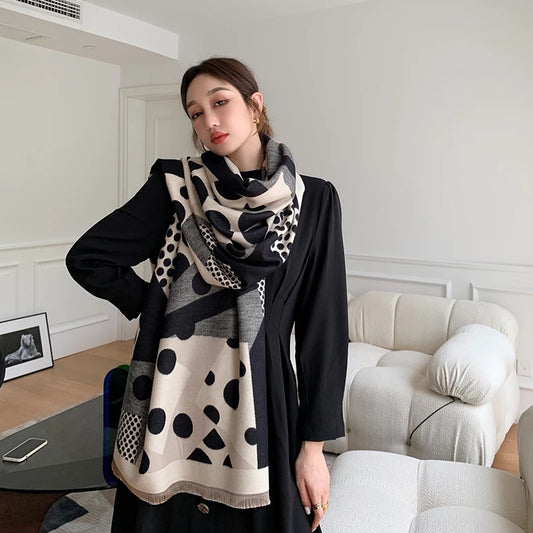 Monogram Shawl
