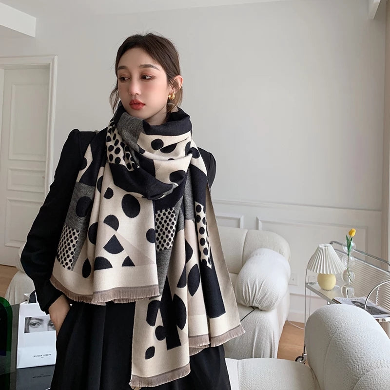 Monogram Shawl