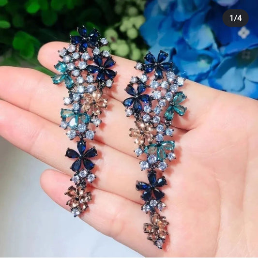 Flower Cluster Earrings