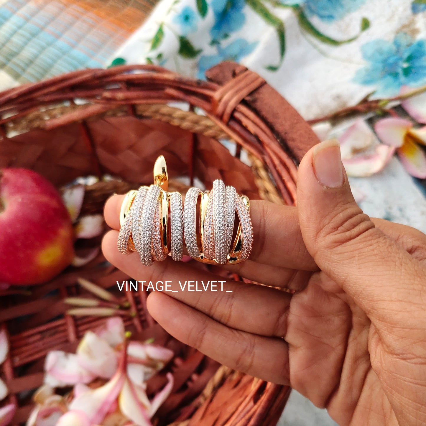 Twisted Braided Hoops