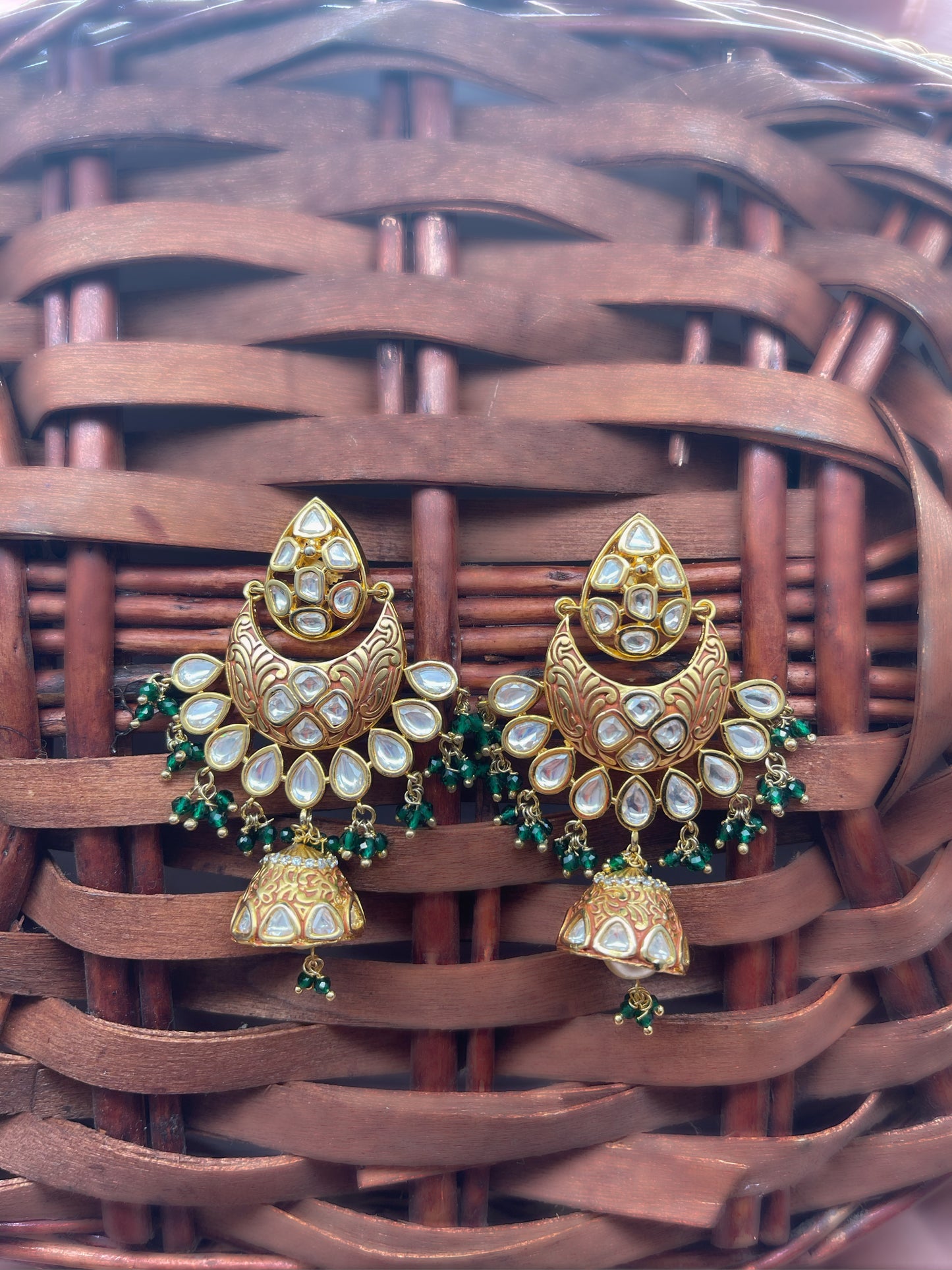 Amayla Kundan Earrings.