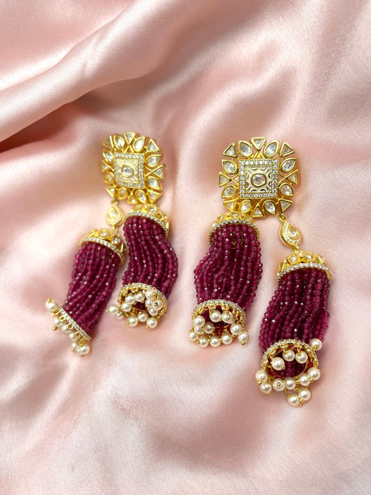 Raani Kundan Earrings