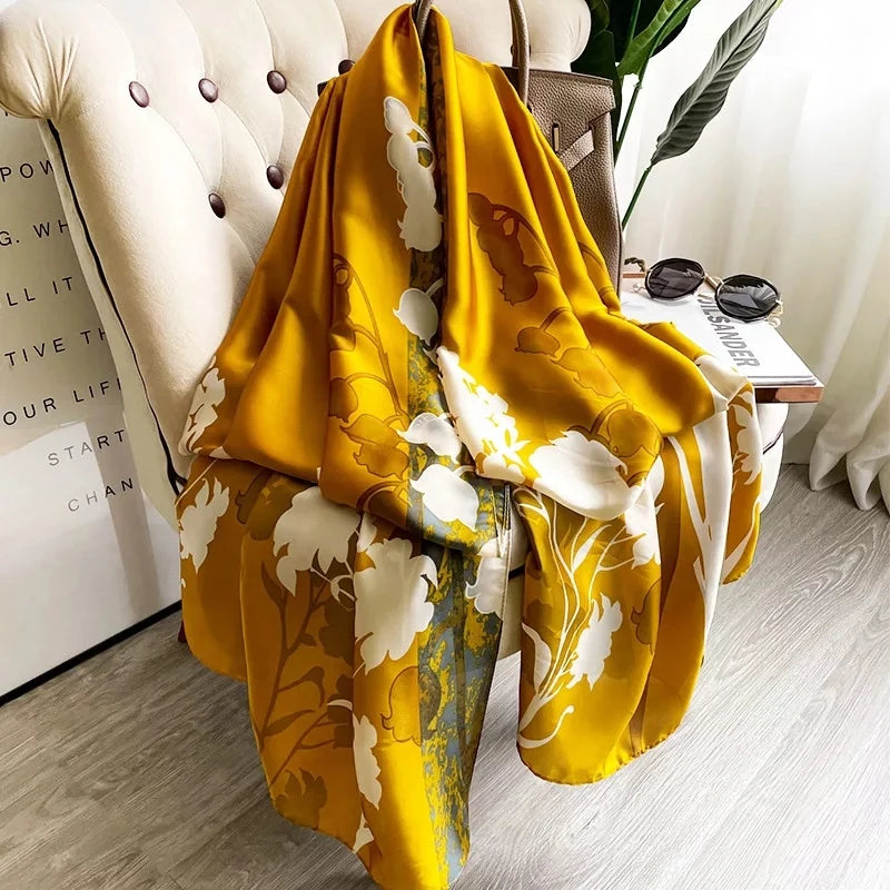 Mustard bloom Stole